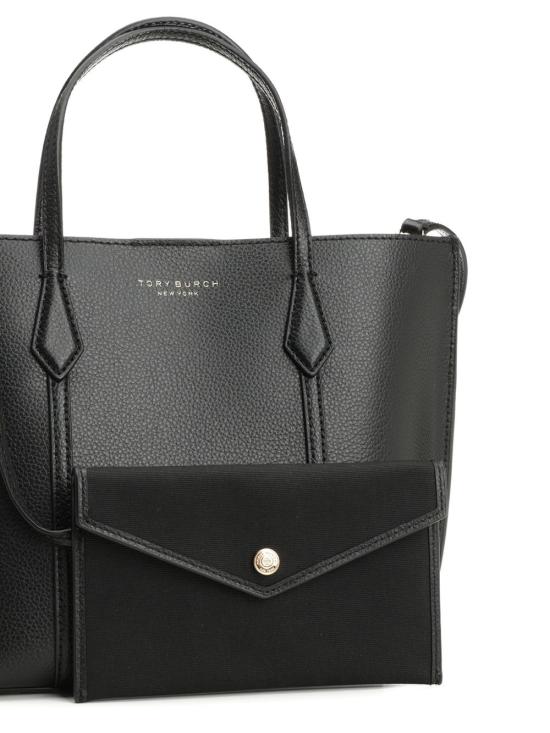  토리버치 페리 스몰 토트백 174234 001 Black - TORY BURCH