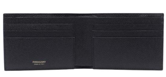 26FW 살바토레 페라가모 간치니 반지갑 775644 661451NERO - SALVATORE FERRAGAMO
