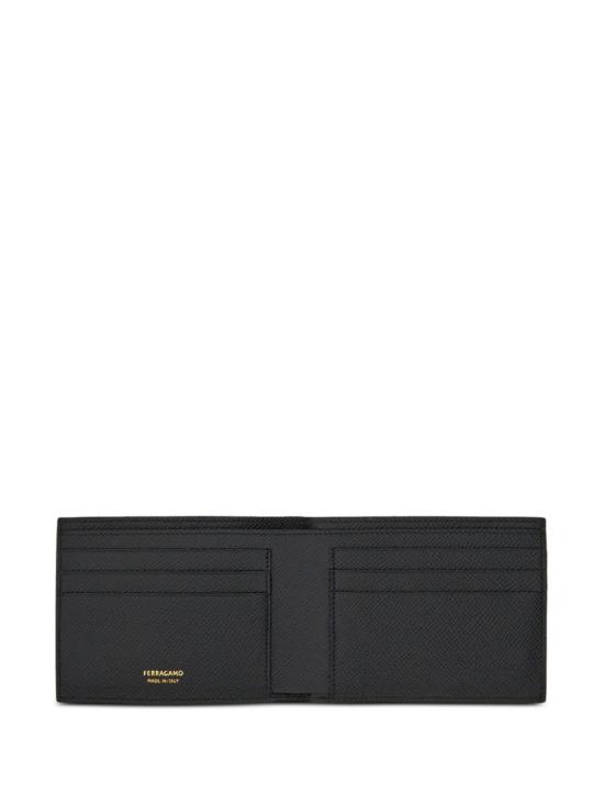 26FW 살바토레 페라가모 간치니 반지갑 775644 661451NERO - SALVATORE FERRAGAMO