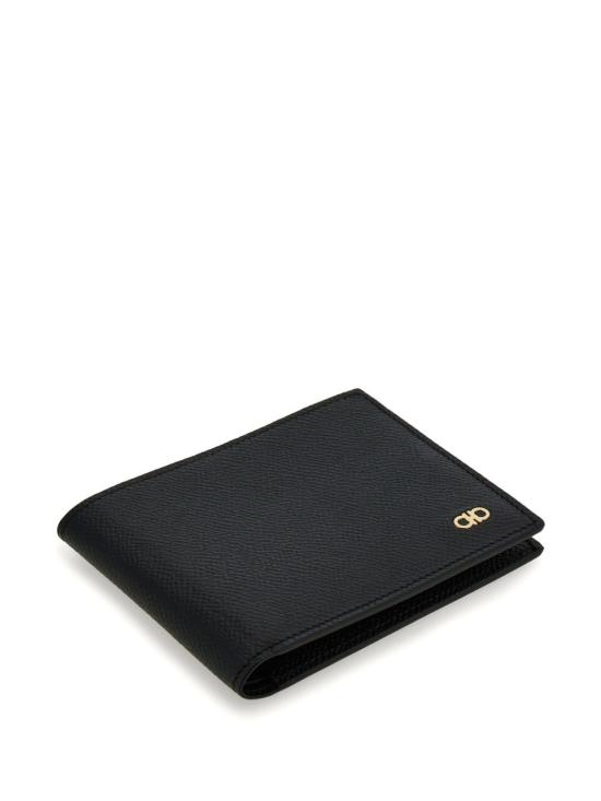 26FW 살바토레 페라가모 간치니 반지갑 775644 661451NERO - SALVATORE FERRAGAMO