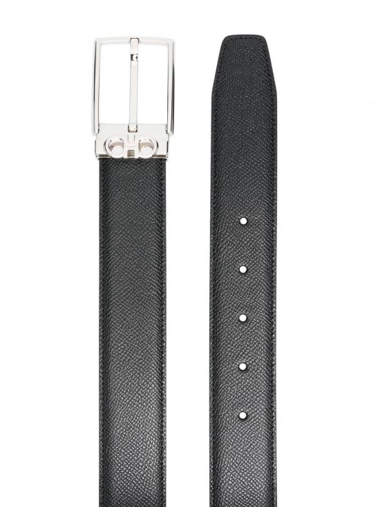  살바토레 페라가모 가죽 벨트 708206 67A037NERO - SALVATORE FERRAGAMO
