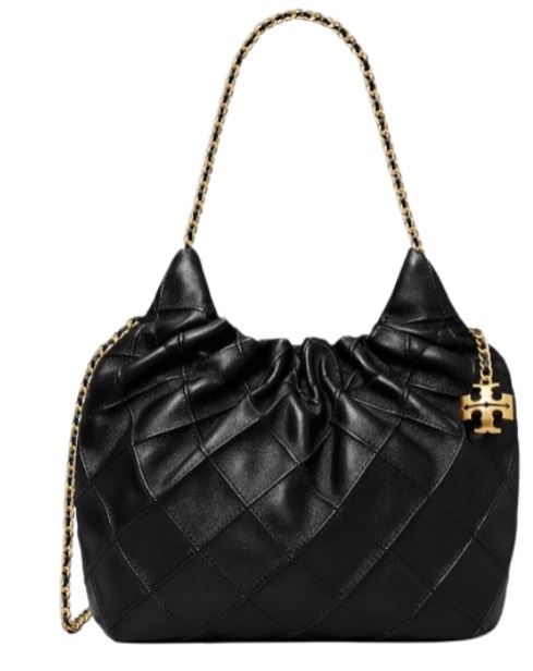 26FW 토리버치 에센셜 U 나일론 토트백 162451 001 Black - TORY BURCH