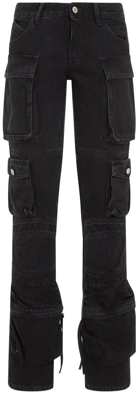 26FW 디 아티코 스트레이트 팬츠 241WCP113D066100BLACK DIVERS