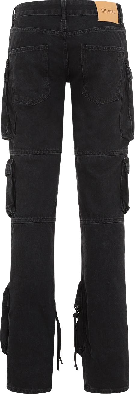 26FW 디 아티코 스트레이트 팬츠 241WCP113D066100BLACK DIVERS - THE ATTICO