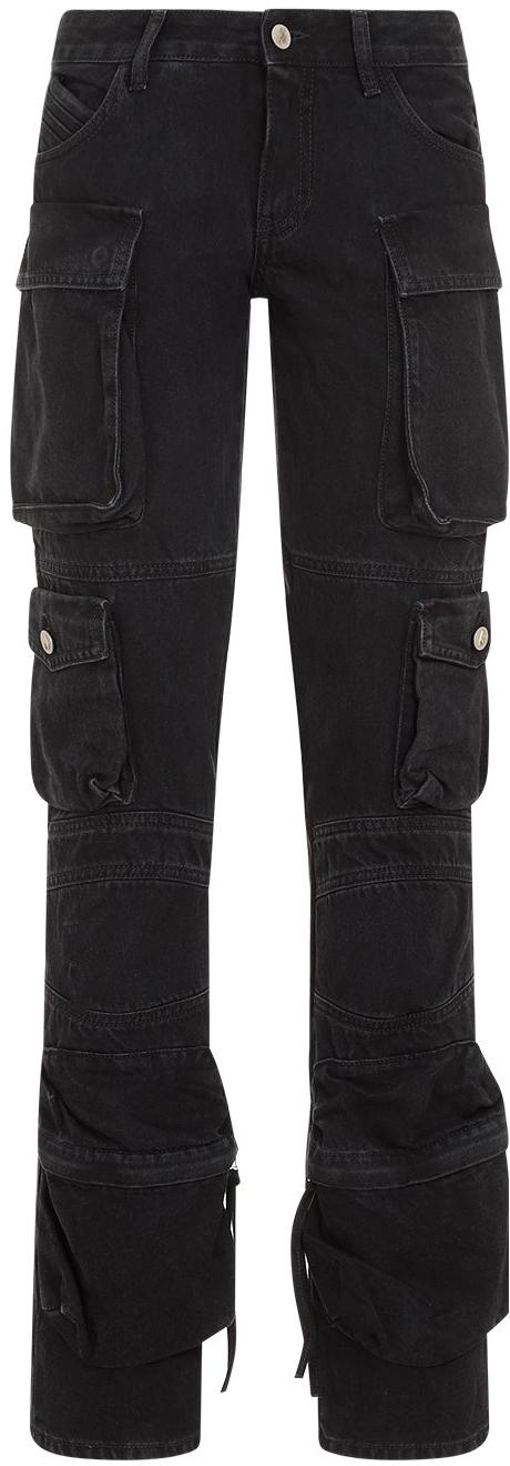 26FW 디 아티코 스트레이트 팬츠 241WCP113D066100BLACK DIVERS
