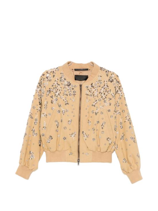 26SS 노벨 봄버 자켓 STPAULBRIGHT SAFARI Beige