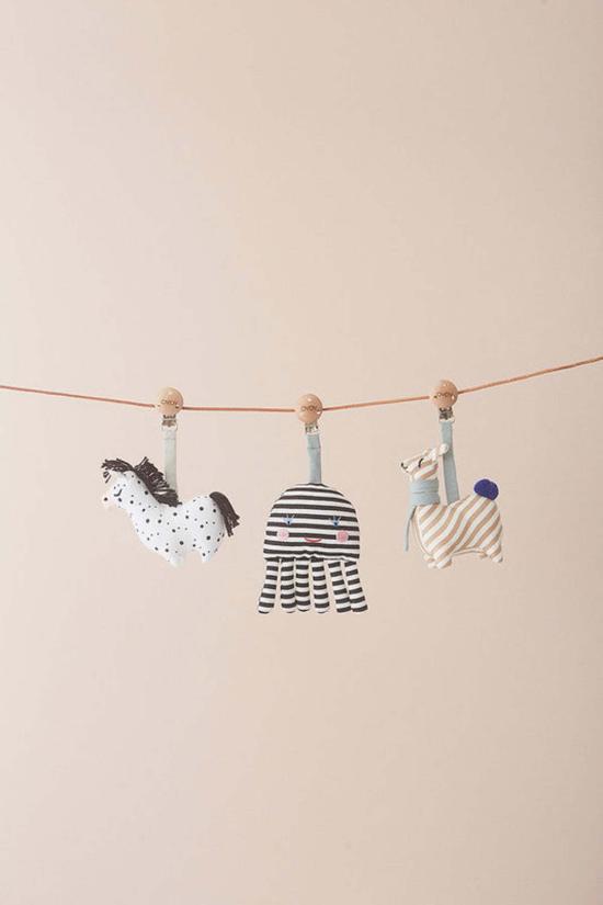  [키즈] OYOY LIVING DESIGN 신생아/영아 완구 오요이 리빙 디자인 아기띠 클립 말 - OTHER BRANDS