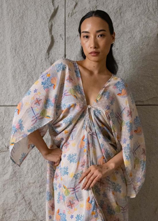  Maison Qala 롱 원피스 메종 칼라 사라 카프탄 드레스 - MAISON QALA
