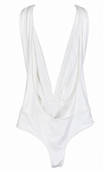 26SS 안다마네 바디수트 티셔츠 TM190765A TJP142OFF WHITE - ANDAMANE