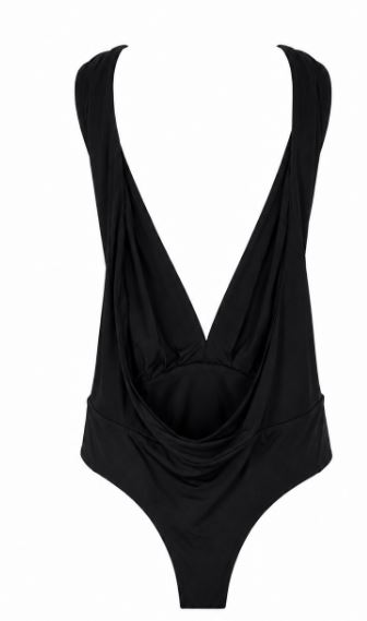 26SS 안다마네 바디수트 티셔츠 TM190765A TJP142BLACK - ANDAMANE