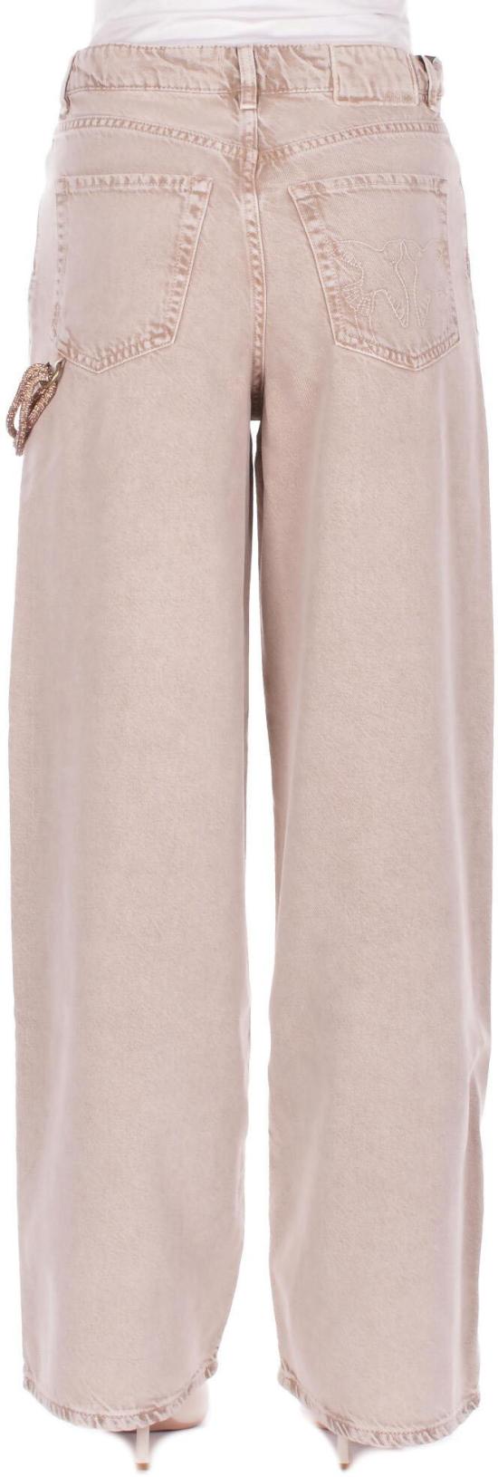 26SS 핑코 데님 팬츠 104601A33RC88 BEIGE - PINKO