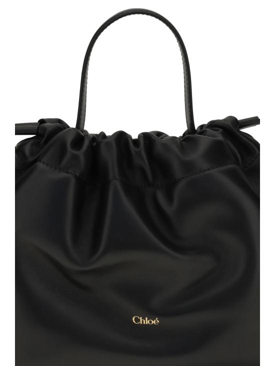 26FW 끌로에 토트백 CH26UP789R12 001 BLACK - CHLOE