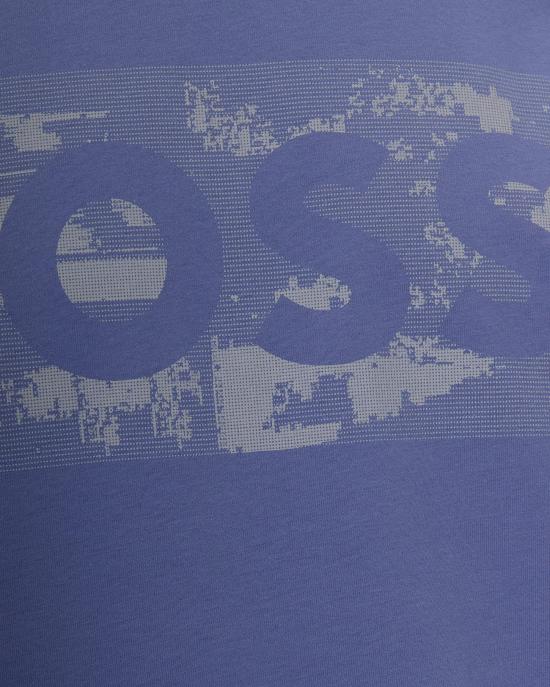 26SS 보스 반팔 티셔츠 50559363459 BLUE - BOSS
