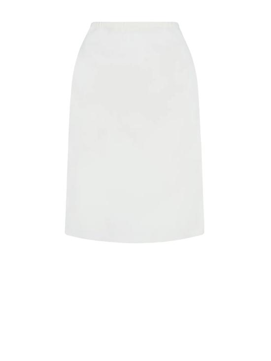 26SS 더로우 미디 스커트 11035 W5027 WHT WHITE