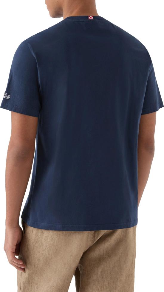 26SS 세인트바쓰 반팔 티셔츠 POT000100164L NAVY - MC2 SAINT BARTH