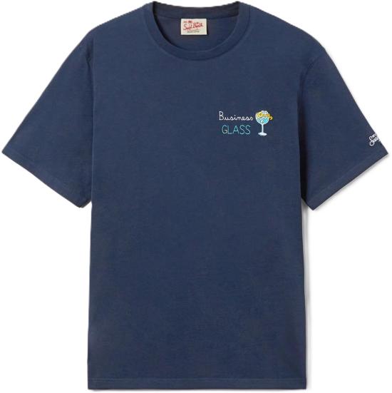 26SS 세인트바쓰 반팔 티셔츠 POT000100164L NAVY