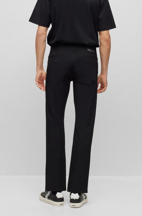  휴고보스 스트레이트 팬츠 50495631 001 Black - HUGO BOSS