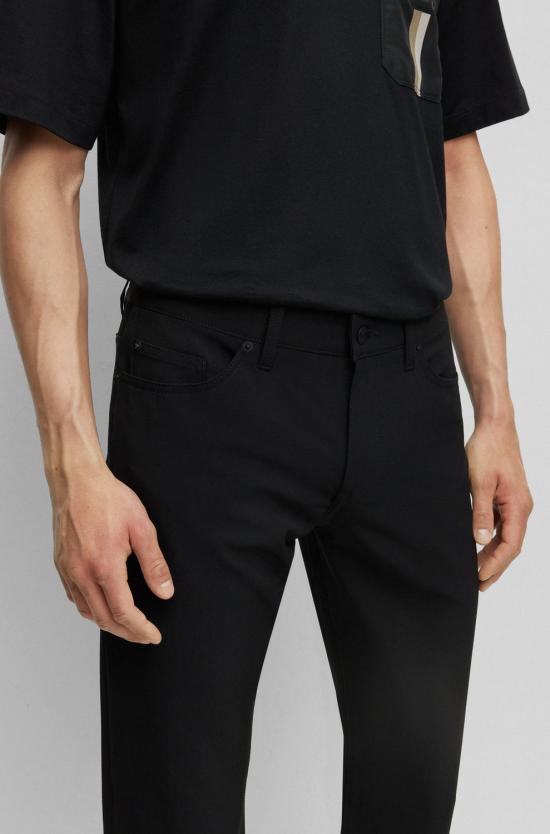  휴고보스 스트레이트 팬츠 50495631 001 Black - HUGO BOSS