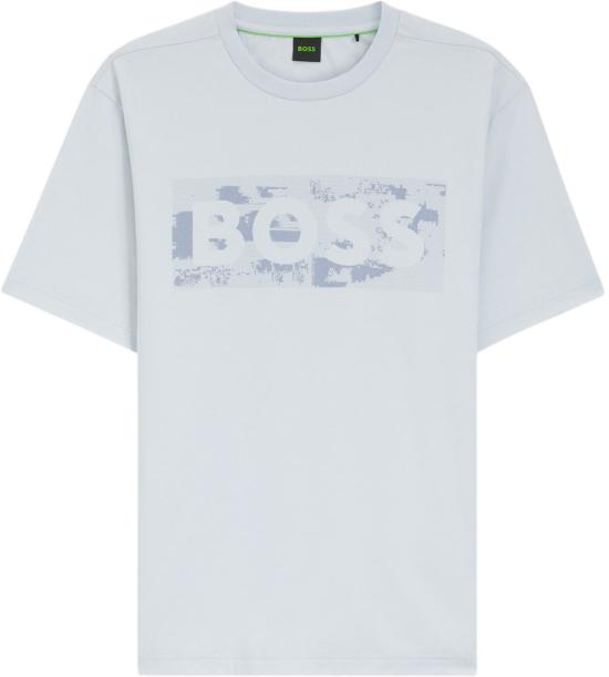 26SS 보스 반팔 티셔츠 1000491 BLUE