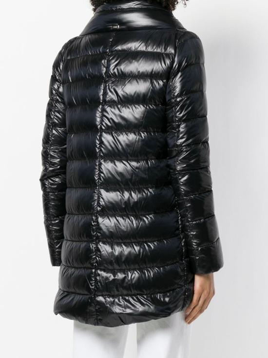 26FW 에르노 아멜리아 A 쉐입 패딩 PI0505DIC 12017Z9300 Black - HERNO