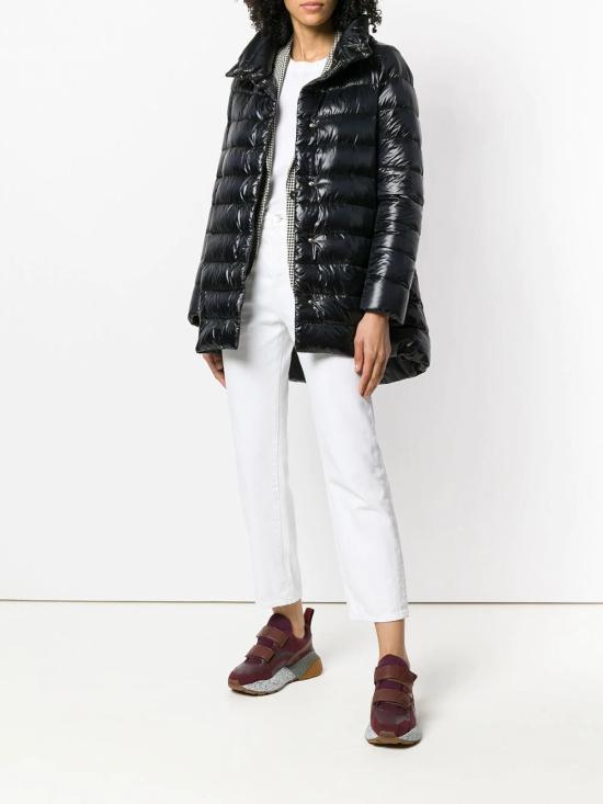 26FW 에르노 아멜리아 A 쉐입 패딩 PI0505DIC 12017Z9300 Black - HERNO