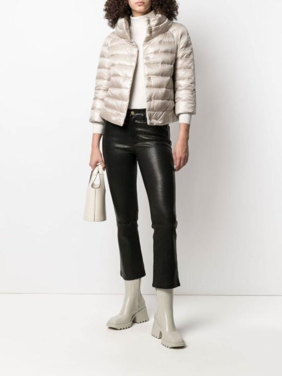 26FW 에르노 소피아 레귤러 핏 케이프 다운 자켓 PI0046DIC 12017Z1985 Beige - HERNO