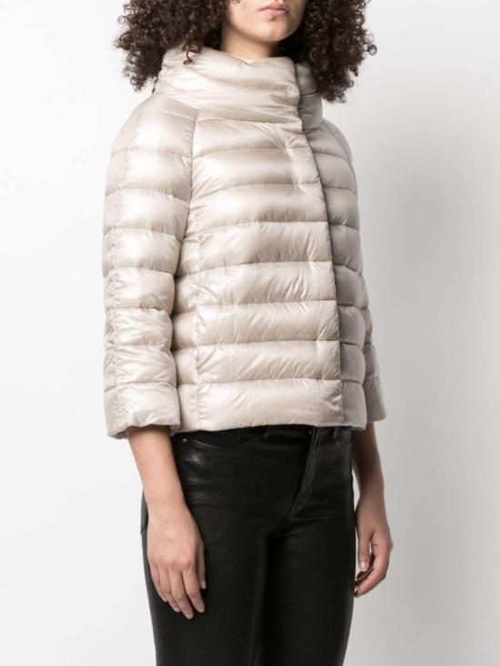 26FW 에르노 소피아 레귤러 핏 케이프 다운 자켓 PI0046DIC 12017Z1985 Beige - HERNO