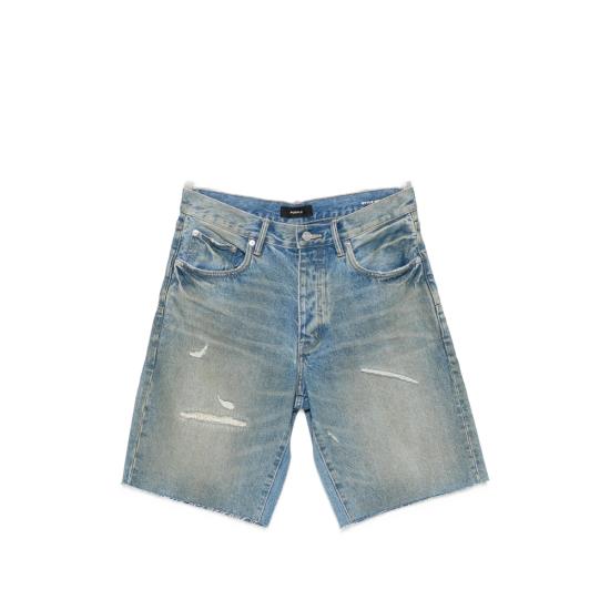 26FW 퍼플 브랜드 데님 숏팬츠 P059 HSDM BLUE