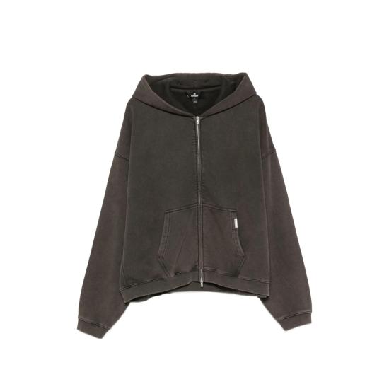26FW 리프레젠트 후드 티셔츠 INM100022 17 COFFE BROWN