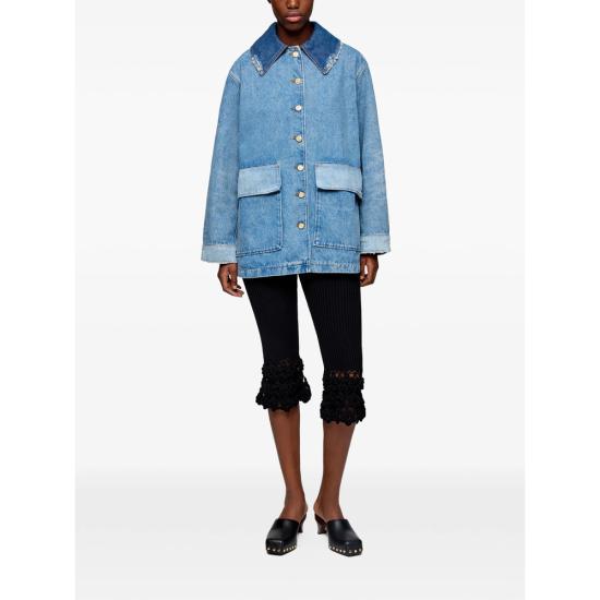 26SS 가니 데님 자켓 A1010179 567 BLUE - GANNI