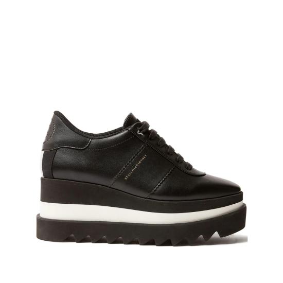 26FW 스텔라 맥카트니 스닉엘리세 플랫폼 트레이너 810611 AP0AM0 1000 BLACK