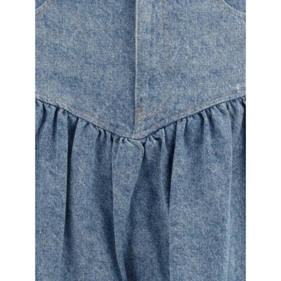 26SS 가니 데님 스커트 A1090247 567 BLUE - GANNI