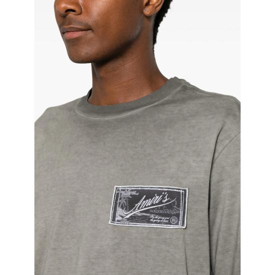 26FW 아미리 반팔 티셔츠 AMTOJR1145 BLACK GREY - AMIRI