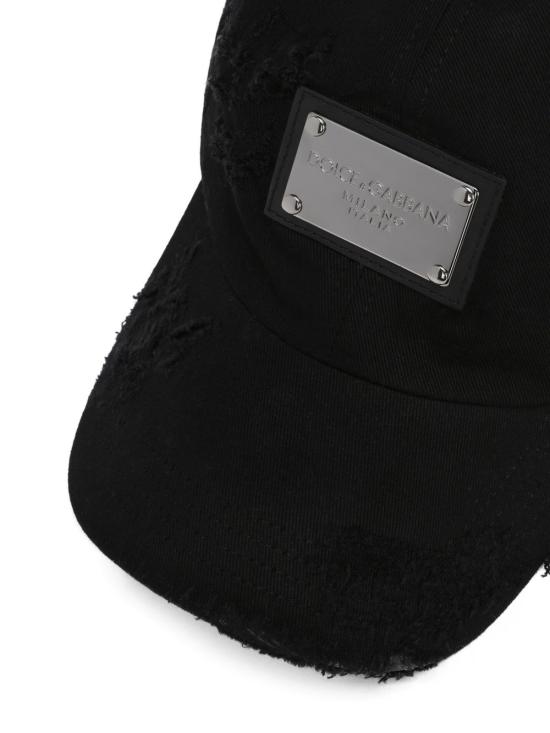 26SS 돌체앤가바나 볼캡 GH860A FU6X8N0000 Nero - DOLCE & GABBANA