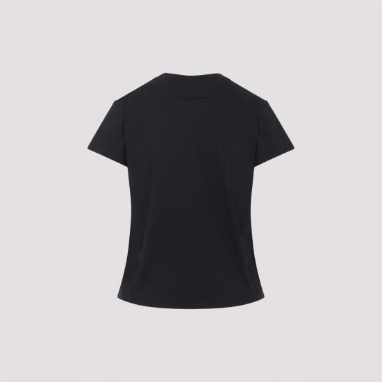 26FW MM6 메종마르지엘라 뉴메릭 코튼 저지 티셔츠 S52GC0327 M20170 900 BLACK - MM6 MAISON MARGIELA
