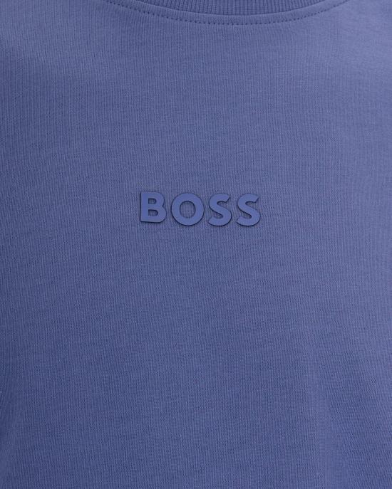 26SS 보스 반팔 티셔츠 50519368459 BLUE - BOSS