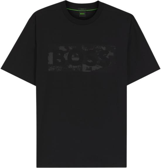 26SS 보스 반팔 티셔츠 1000492 BLACK - BOSS