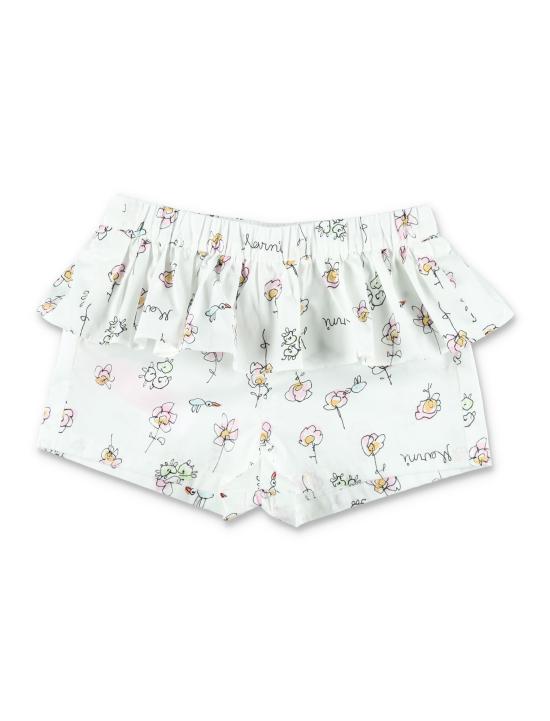 26SS [키즈] 마르니 쇼츠/버뮤다 M01652M00WI 0M100 Bianco