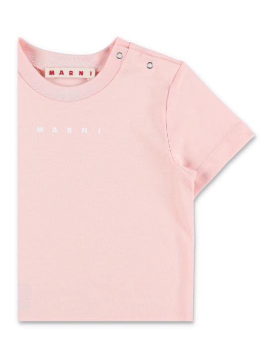 26SS [키즈] 마르니 티셔츠 M01785M00RF 0M351 Rosa - MARNI