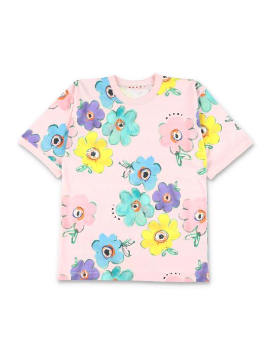 26SS [키즈] 마르니 원피스 M01764M00WY 0M351 Rosa