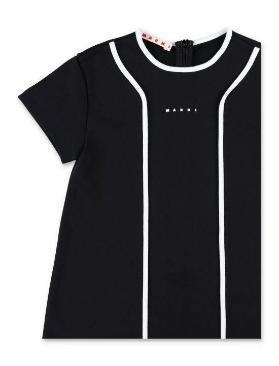 26SS [키즈] 마르니 원피스 M01687M00V0 0M900 Nero - MARNI