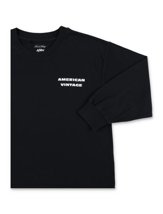 26SS [키즈] 아메리칸 빈티지 티셔츠 KFIZ02BIE26NOIR Nero - AMERICAN VINTAGE