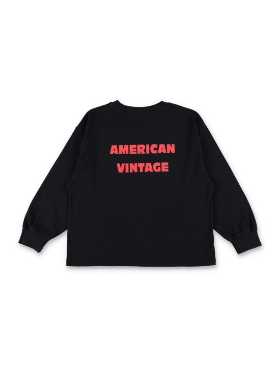 26SS [키즈] 아메리칸 빈티지 티셔츠 KFIZ02BIE26NOIR Nero - AMERICAN VINTAGE