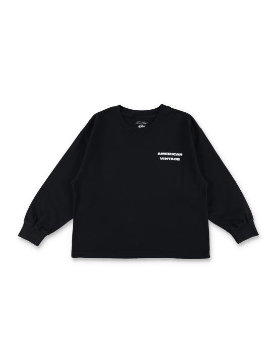 26SS [키즈] 아메리칸 빈티지 티셔츠 KFIZ02BIE26NOIR Nero