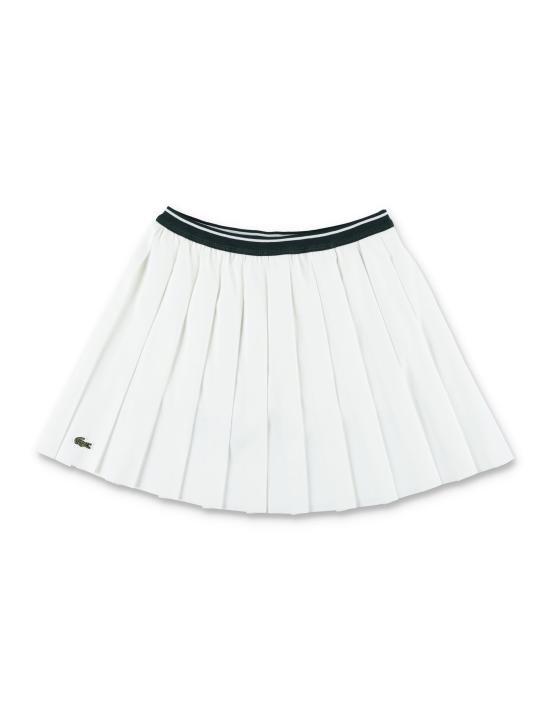 26SS [키즈] 라코스테 스커트 7085 W8L Bianco