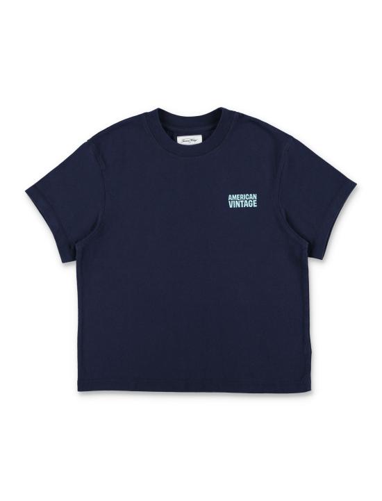 26SS [키즈] 아메리칸 빈티지 티셔츠 KGIX02AE26NAVY Blu