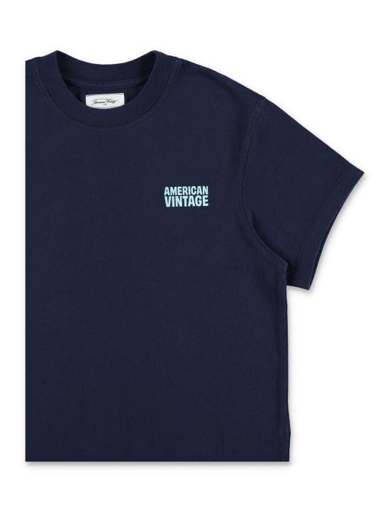 26SS [키즈] 아메리칸 빈티지 티셔츠 KGIX02AE26NAVY Blu - AMERICAN VINTAGE