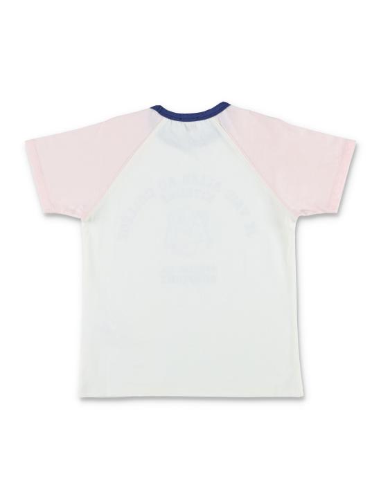 26SS [키즈] 메종키츠네 티셔츠 S06GTSK00015 0538 Bianco - MAISON KITSUNE