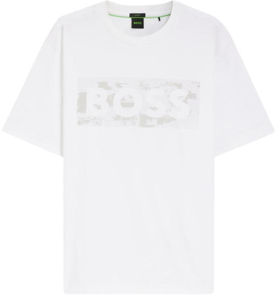 26SS 보스 반팔 티셔츠 1000490 WHITE
