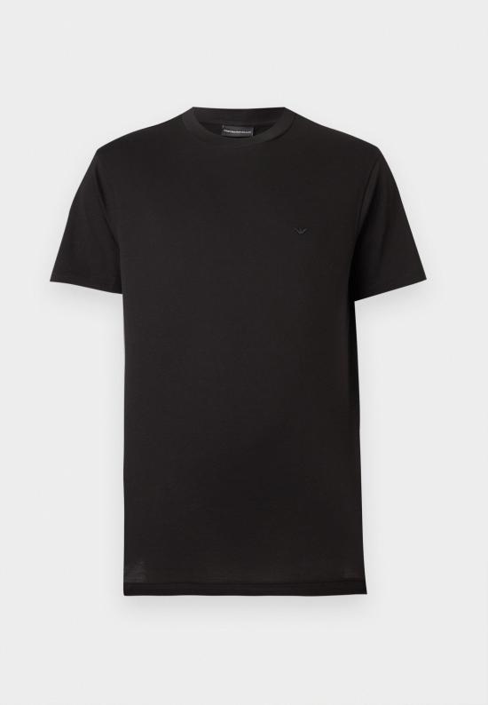 26SS 엠포리오 아르마니 반팔 티셔츠 EM004586 AF13721 UC001 Black